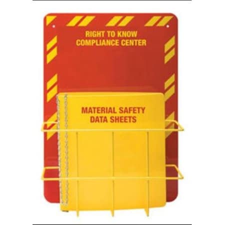 Rack Em Racks RackEm Racks 3016 English MSDS Station 1.5 in. Ring - Holds 275-300 sheets 3016